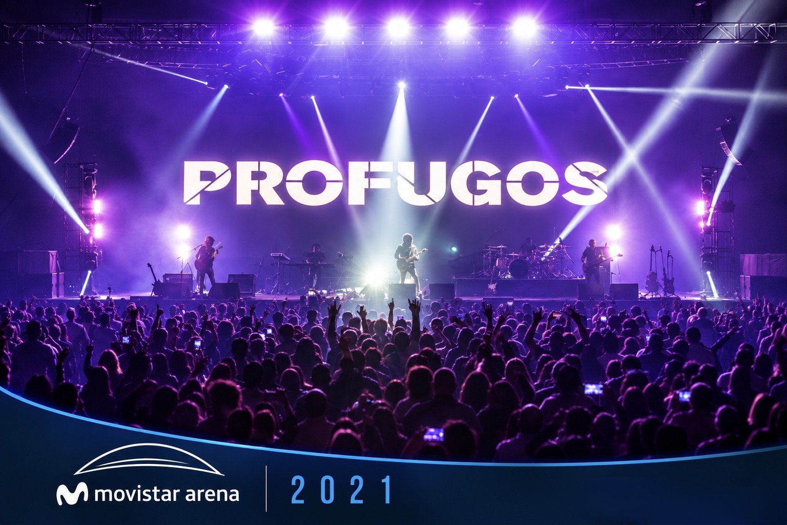 PROFUGOS en Movistar Arena, 12 de noviembre de 2021