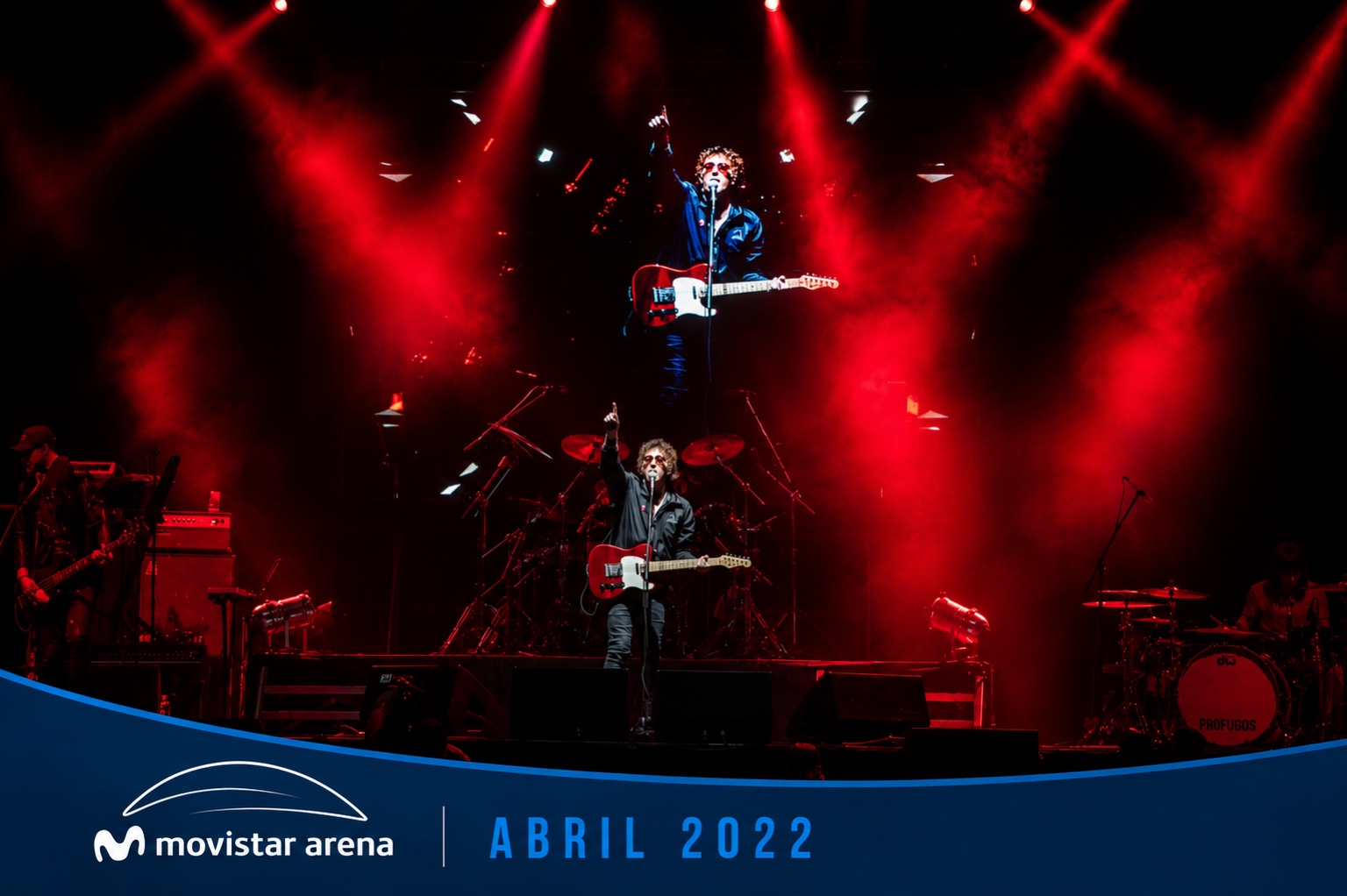 PROFUGOS en Movistar Arena, 2 de abril de ABR 2022