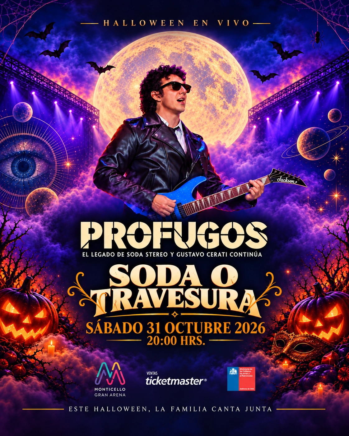 Afiche de Soda o Travesura en Gran Arena Monticello