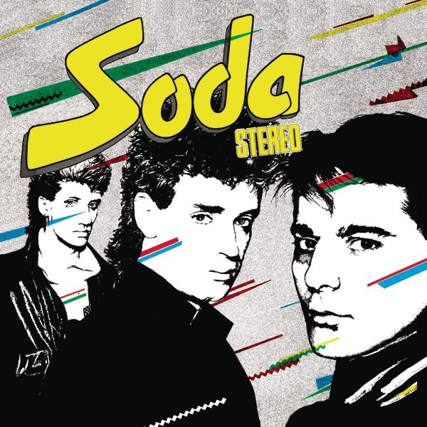 Portada original de Soda Stereo